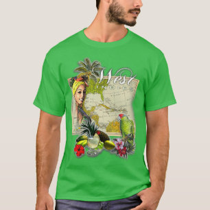 T-shirt West indies T