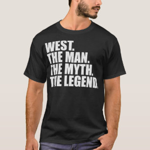 T-shirt West Nom de famille West Nom de famille West Nom d