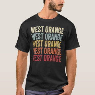 T-shirt West Orange Texas West Orange Tex Vintage rétro