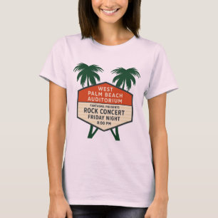 T-shirt West Palm Beach Auditorium Marquee Concert