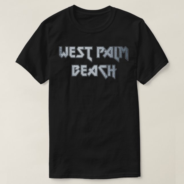 T-shirt West Palm Beach FL (Design devant)