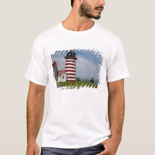 T-shirt West Quoddy Head Lighthouse State Park est