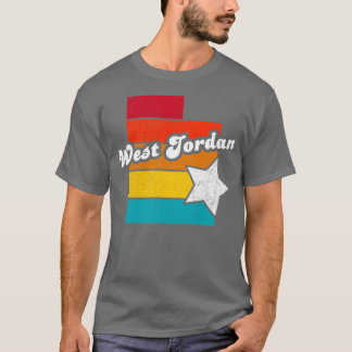 T-shirt West Utah Souvenir Vintage désorganisé 2