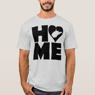 T-shirt West Virginia Home Heart State Tees
