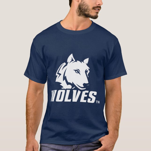T-shirt Westconn Wolves in White (Devant)