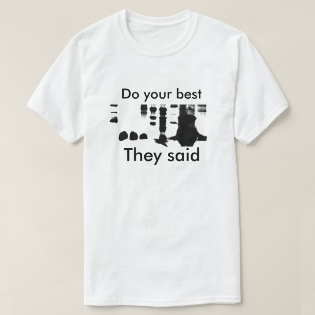 T-shirt Western Blot Fail (Design devant)