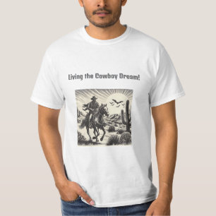 T-shirt Western Cowboy