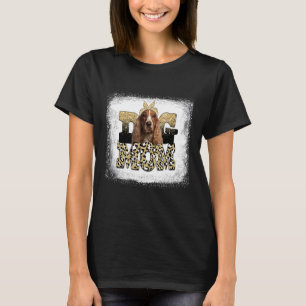 T-shirt Western Leopard Anglais Springer Espagnol Maman Mo