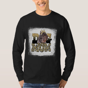 T-shirt Western Leopard Bouvier Des Flandres Maman Mère