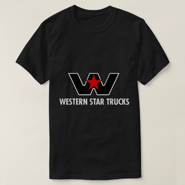 T-shirt Westerns Star Trucks  (Design devant)