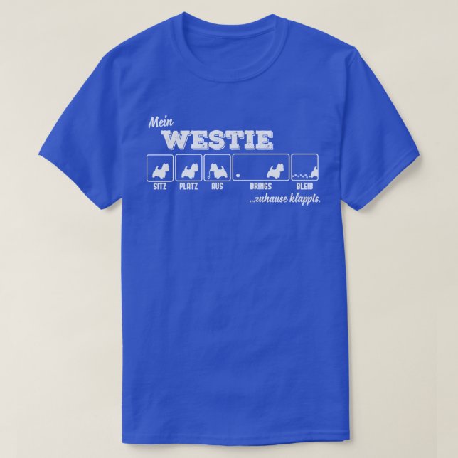 T-shirt Westie 2 (Design devant)