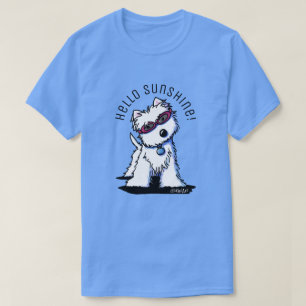 T-shirt Westie de chiens KiniArt