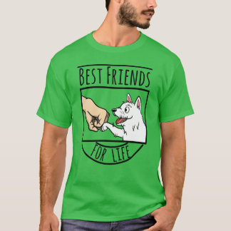 T-shirt Westie Famille Best Friends For Life