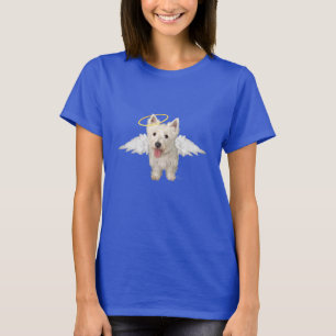T-shirt Westie Guardian Angel