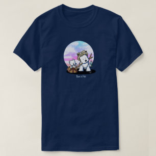 T-Shirt Westies pêche