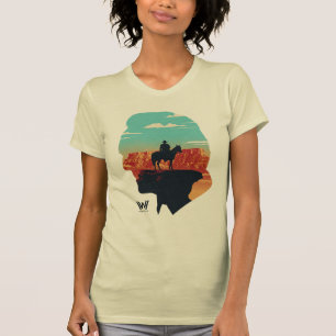 T-shirt Westworld Dr Ford Silhouette Of Man en noir