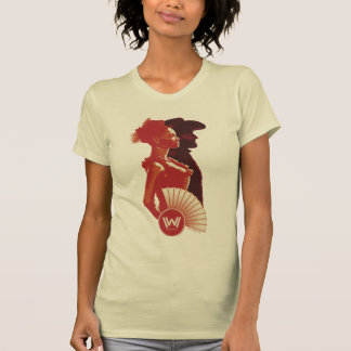 T-shirt Westworld | Portrait du crayon maeve et hector