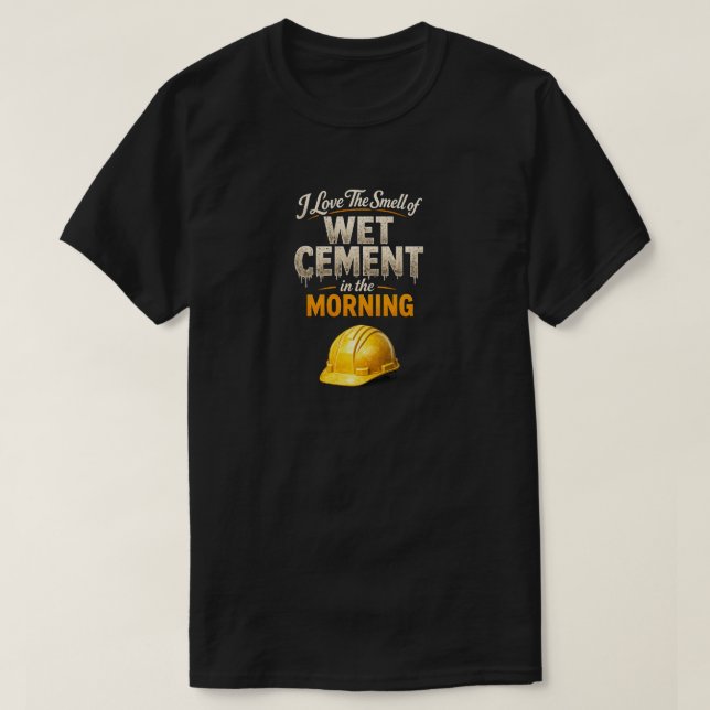 T-shirt "Wet Cement" (1) (Design devant)