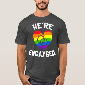 T-shirt Wex27re Engayged Gay Engagement