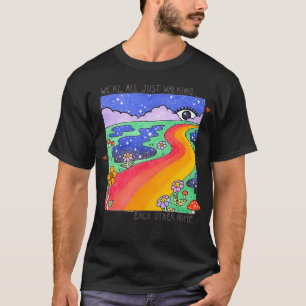 T-shirt Wex27re tous juste marcher l'un l'autre à la maiso