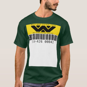 T-shirt Weyland Yutani Asset tag Téléphone