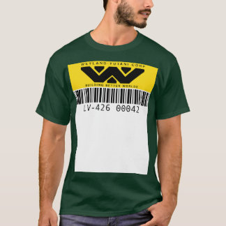 T-shirt Weyland Yutani Asset tag Téléphone