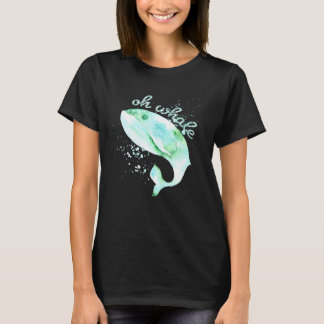 T-shirt Whale Cute Whale Ladies