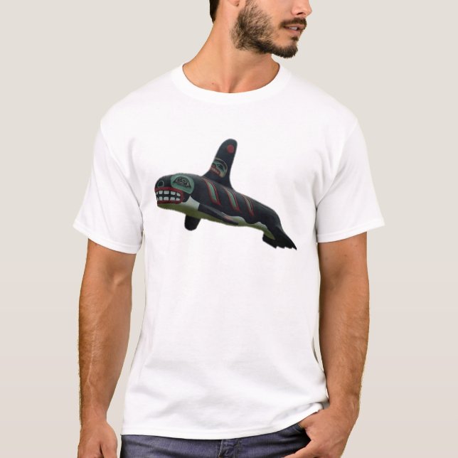T-shirt whaletotem (Devant)