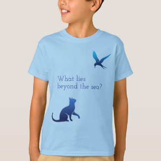T-shirt What lies beyond the sea?