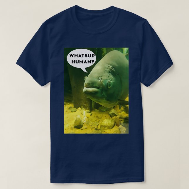 T-shirt Whatsup humain (Design devant)