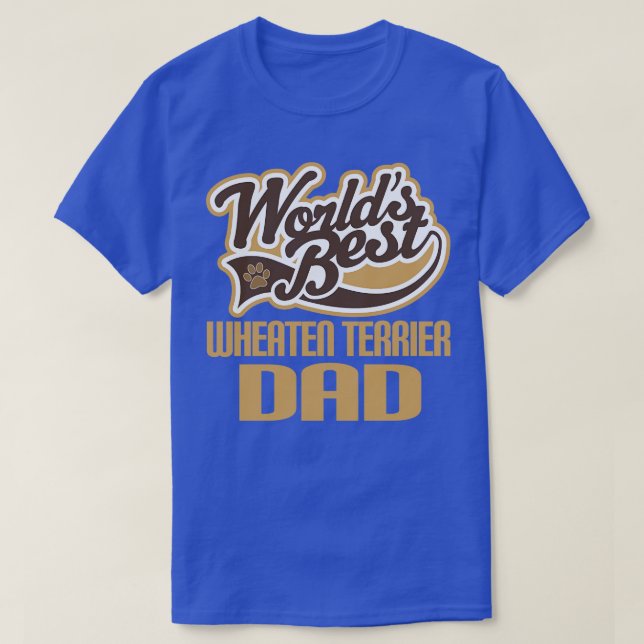 T-shirt Wheaten Terrier Papa (Design devant)