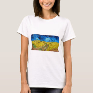 T-shirt Wheatfield with Crows, Van Gogh