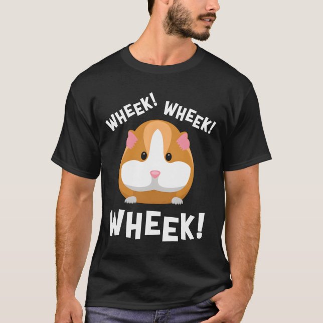 T-shirt Wheek Wheek Guinea Pig (Devant)