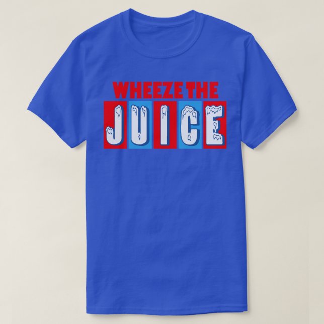 T-shirt Wheeze Jus Drôle Encino Homme (Design devant)