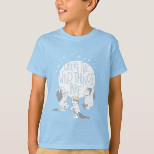 T-shirt Where The Wild Things Are Moon & Stars