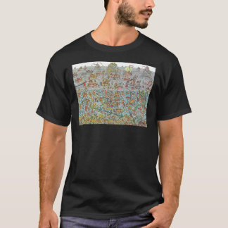 T-shirt Wheres Waldo Scene sous-marin