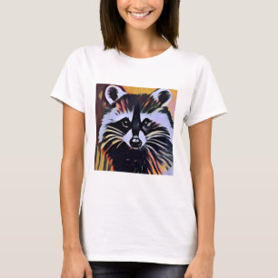T-shirt Whimsical Raccoon - Un design inspiré par la natur