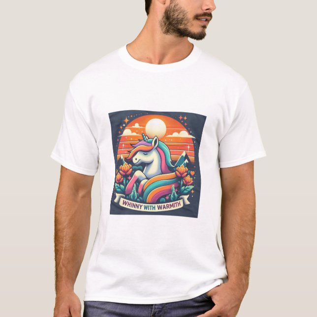 T-shirt Whinny avec chaleur (Devant)