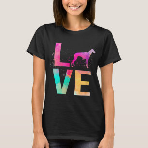 T-shirt Whippet coloré Chien Maman Cadeaux Whippet