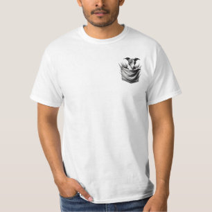 T-shirt Whippet de poche avant