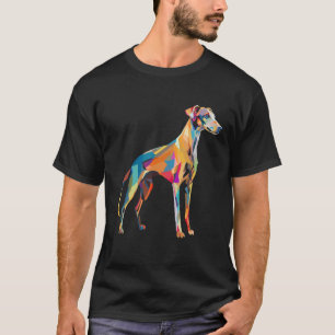 T-shirt Whippet greyhhdog propriétaire animal