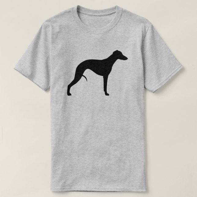 T-shirt Whippet silhouette (Design devant)
