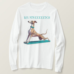 T-shirt Whippet yoga