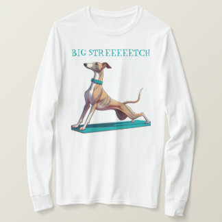 T-shirt Whippet yoga