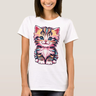 T-shirt Whisker Wonderland : chaton mignon
