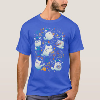 T-shirt Whiskers and Witchcraft Cute Cat Witch girl