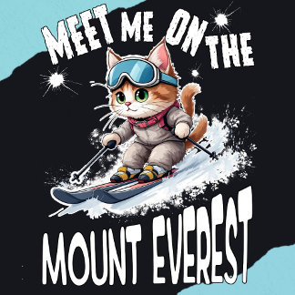 T-shirt Whiskers, le chat d'aventure sans peur - Manche lo