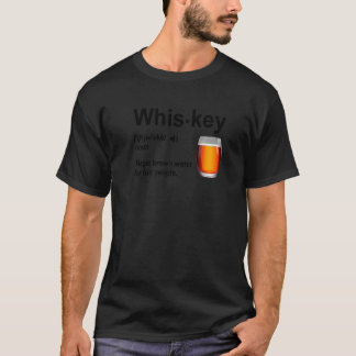 T-shirt Whiskey Definition Magic Brown Water For Fun Peopl