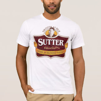 T-shirt Whiskey mélangé par Américain de Sutter