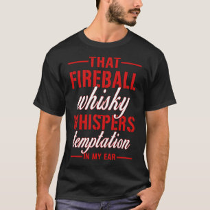 T-shirt Whisky Fireball